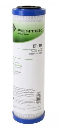 Pentek EP-10 | 2.5" X 10" Carbon Block Water Filter | 5 Micron