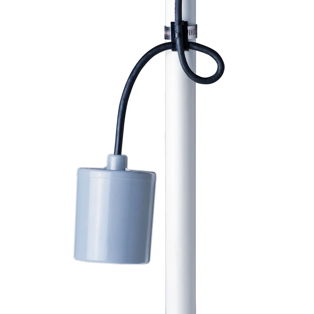 Upper Level Float Switch Pumpmaster | Reverse Osmosis Water Pump Switch - 15 ft. chord